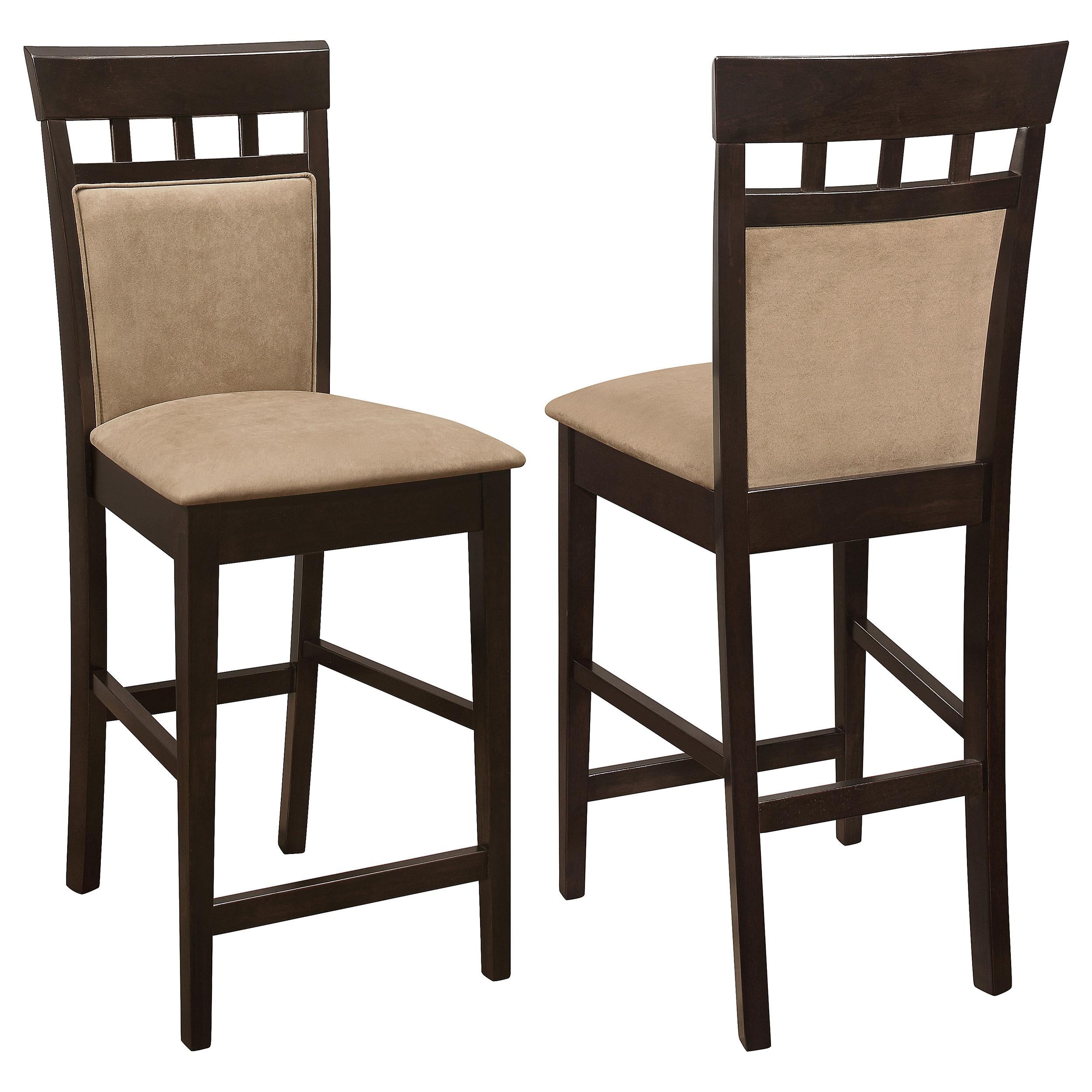 Juelia Clear Acrylic Counter Chair Chrome (Set of 2)