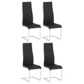 Montclair Upholstered Dining Side Chair Grey (Set of 4)
