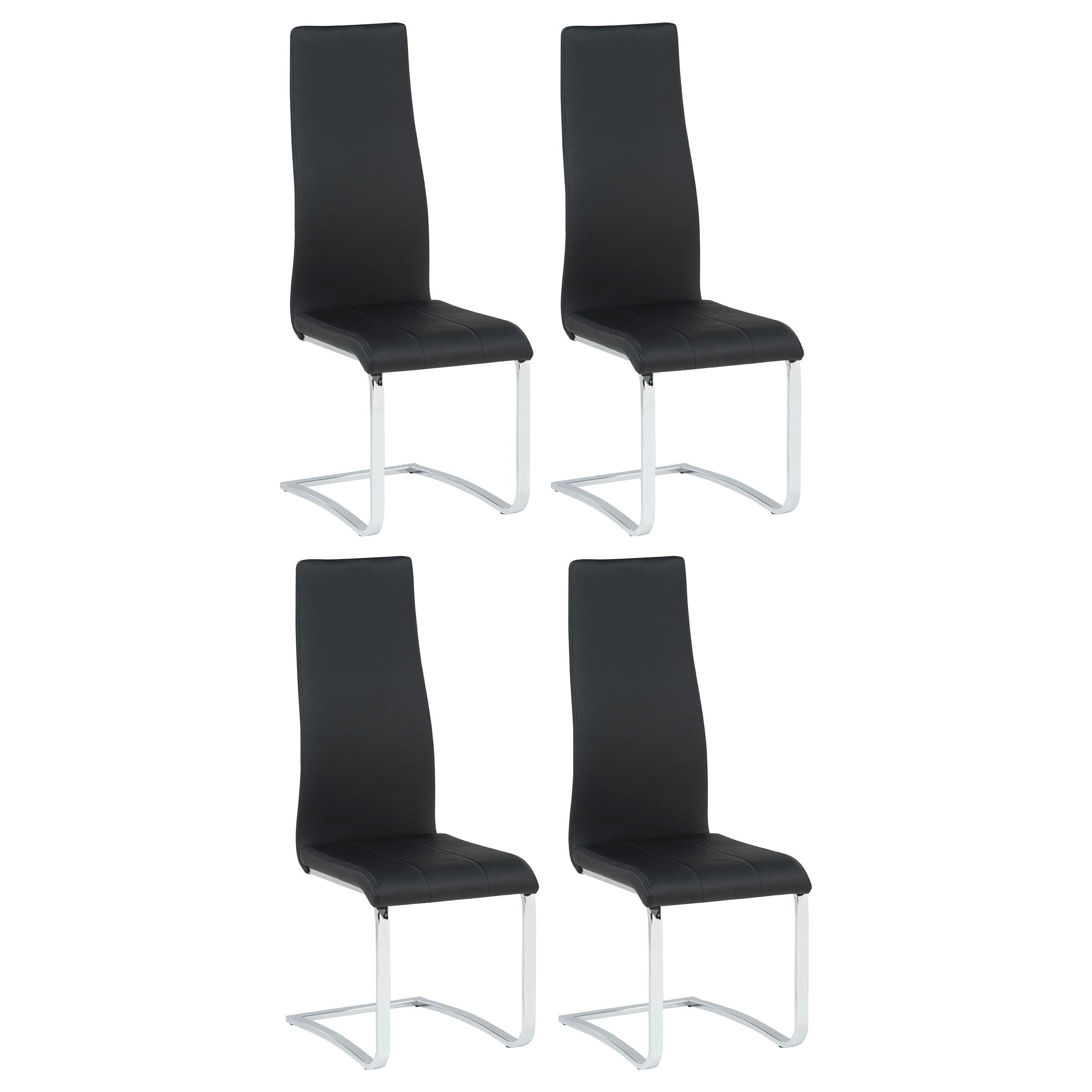 Montclair Upholstered Dining Side Chair Grey (Set of 4)