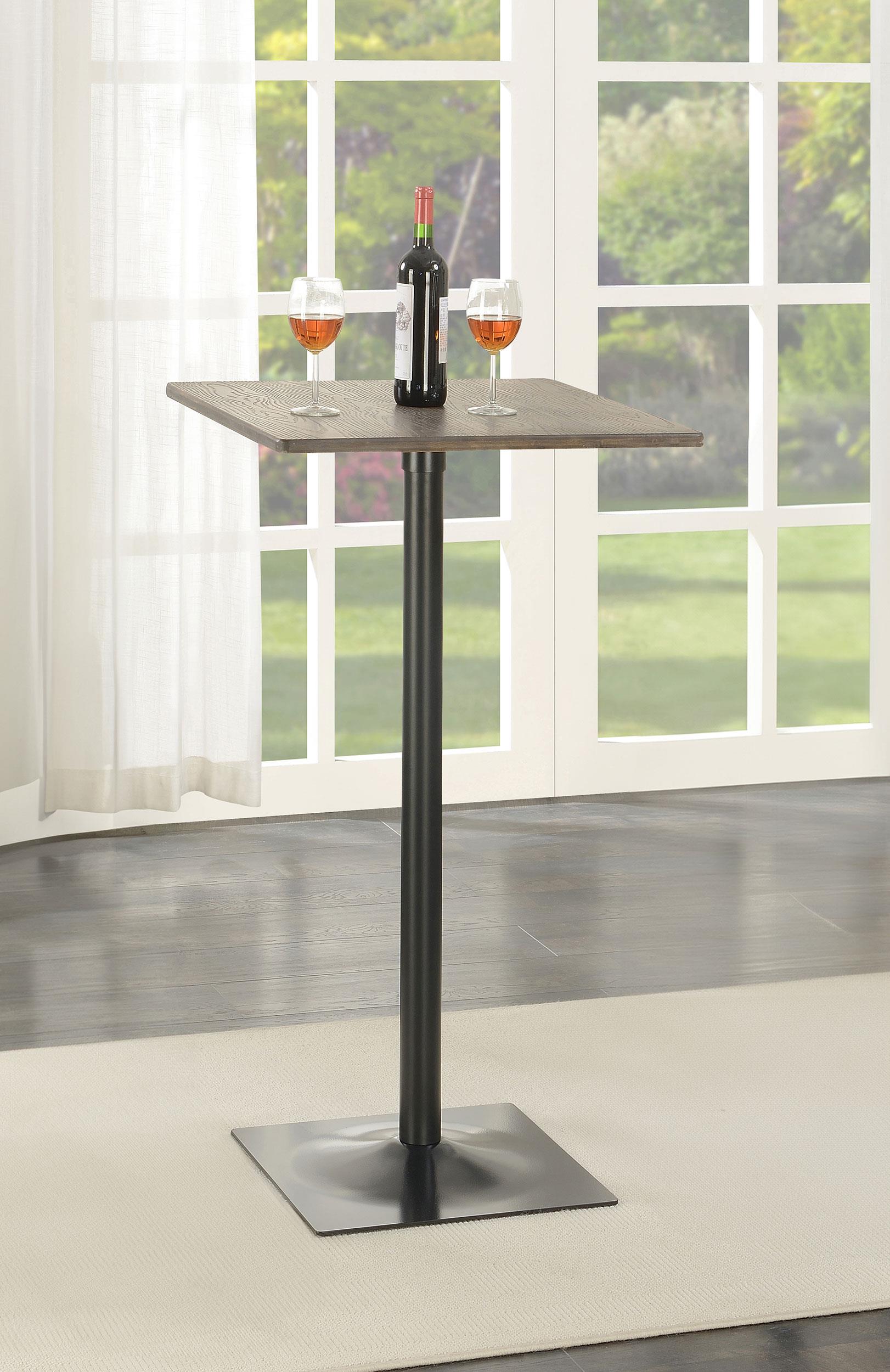 Gabriel Oval 60-inch Extension Leaf Dining Table Cappuccino