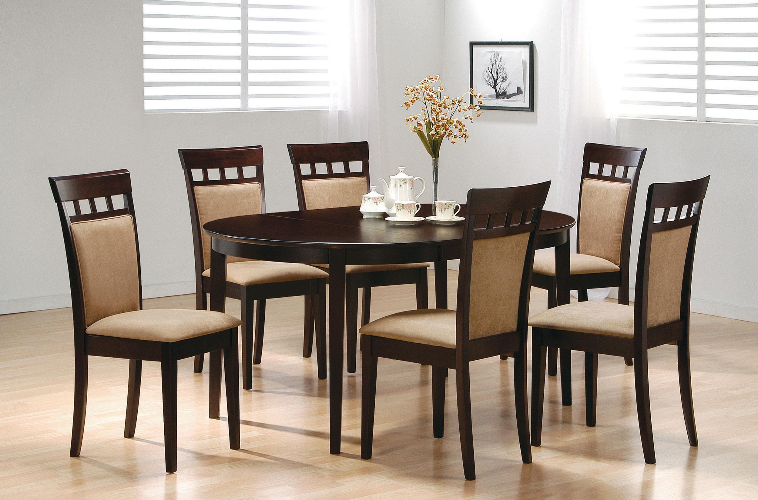 Gabriel Rectangular 59-inch Wood Dining Table Cappuccino