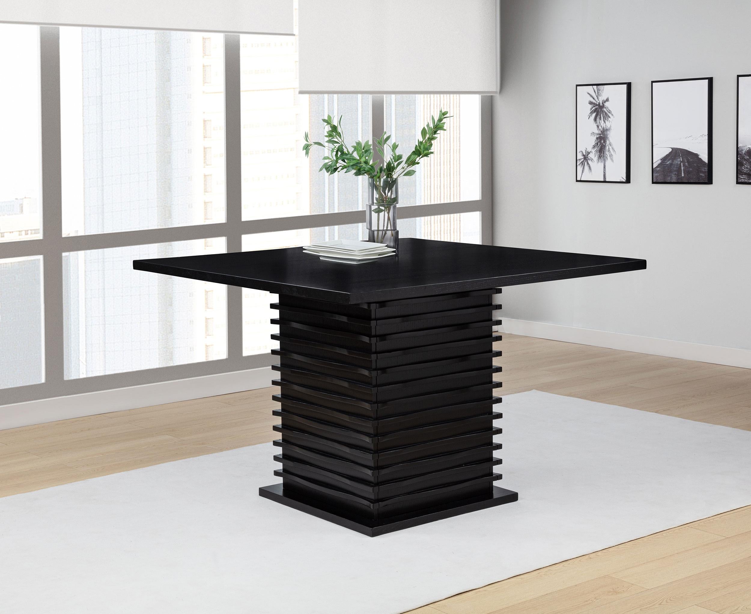 Stanton 5-piece Square Counter Height Dining Table Set Grey