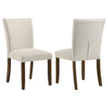 Paxton Upholstered Dining Side Chair Beige (Set of 2)