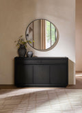 Leandro 2-drawer Dining Sideboard Server Burnished Black