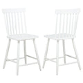 Andrews Windsor Counter Height Dining Side Chair White (Set of 2)