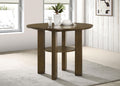 Ottowa 47-inch Round Counter Height Dining Table Brown