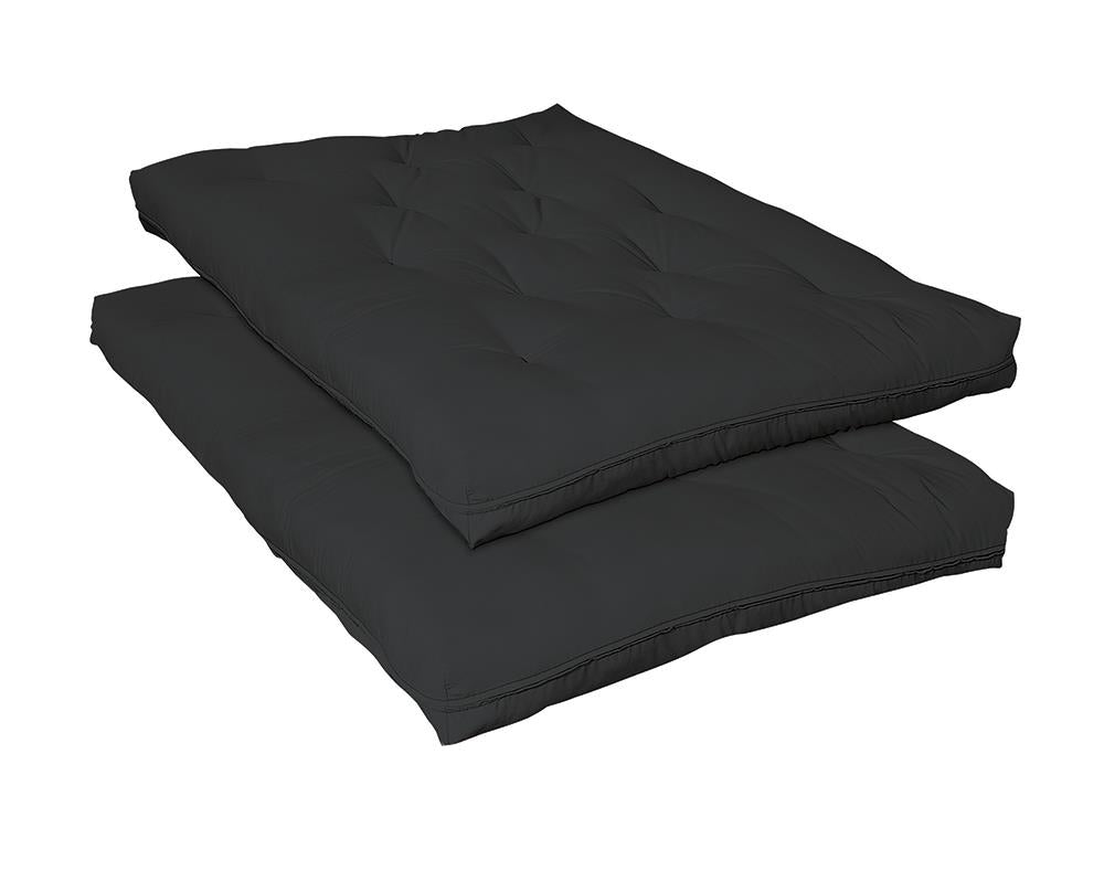 Futon Mattress 9-inch Premium Innerspring Futon Pad Black