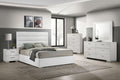 Felicity 5-piece California King Bedroom Set White High Gloss