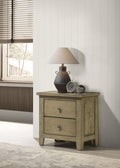 Hazlewood 2-drawer Nightstand Bedside Table Vineyard Oak