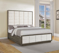 Durango 80-inch California King Panel Bed Taupe Oak